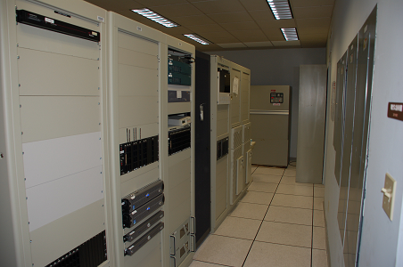 Photo of AWIPS Equipment Rack