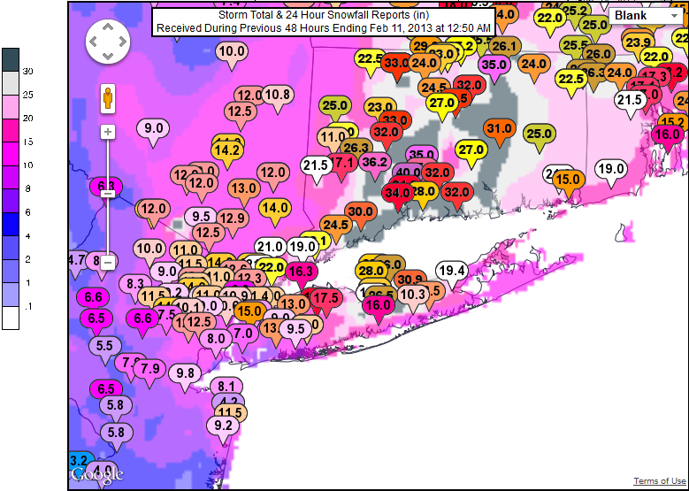 NYC Blizzard of 2000 –