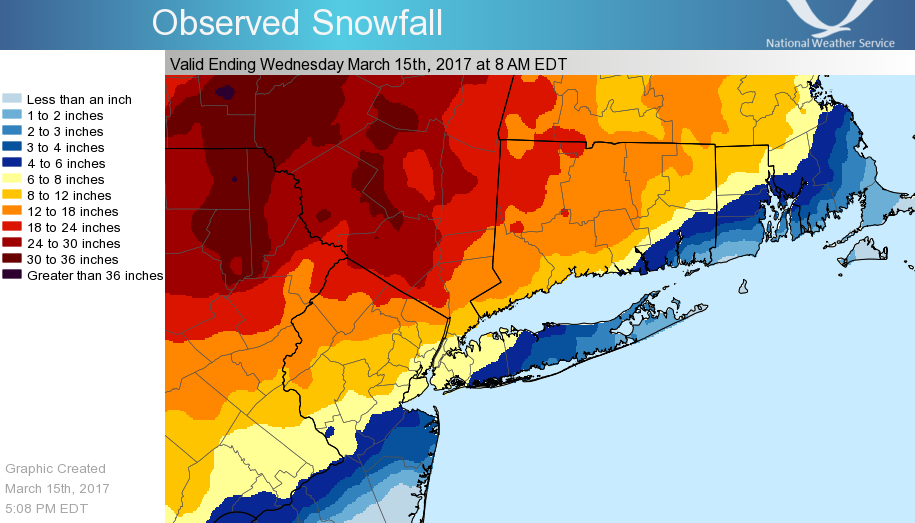 Snowfall Map