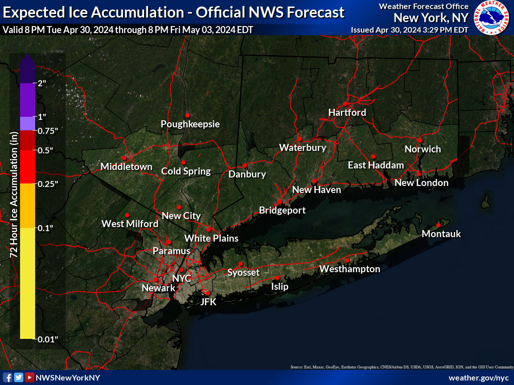 Expected Ice Accumulation