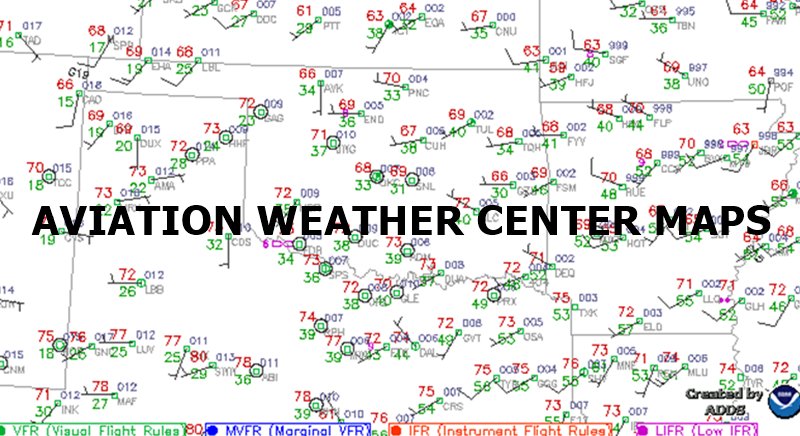 AWC Weather Observation Maps