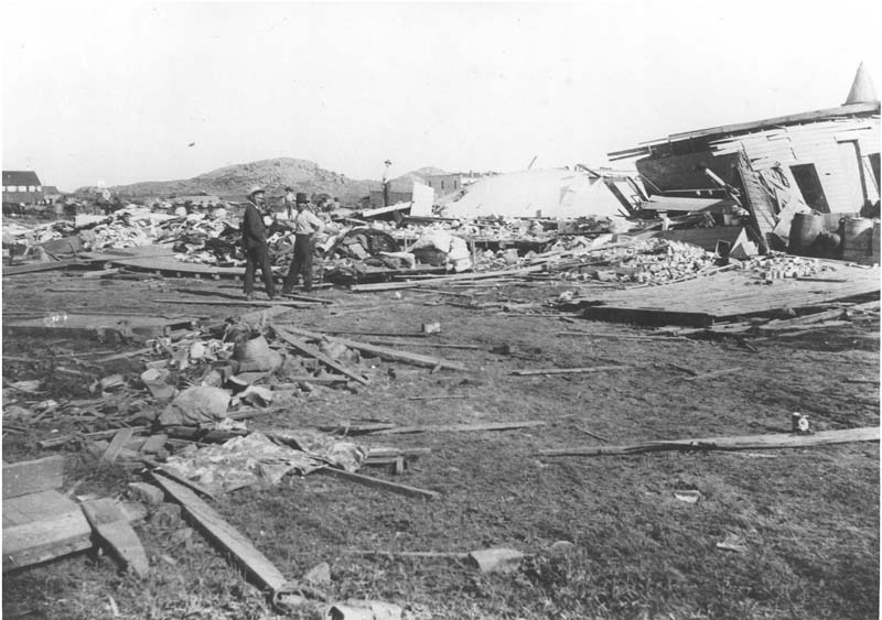 May 10, 1905 Snyder Tornado Damage Photo