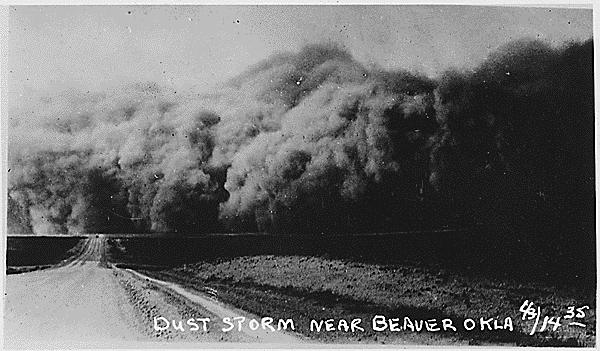 spots on skin dust bowl