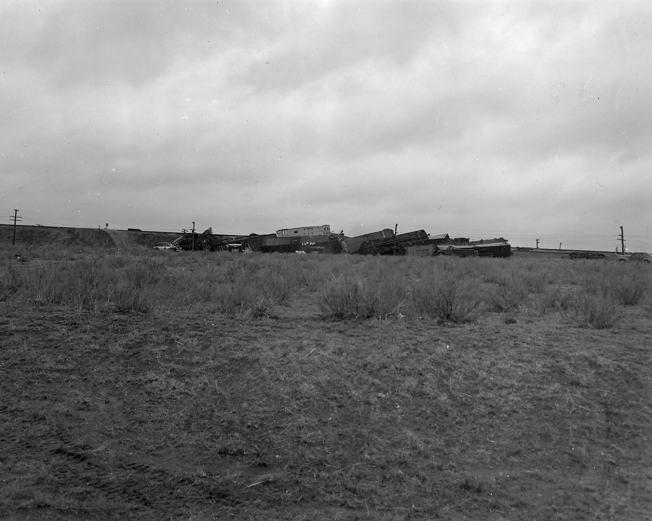 April 9, 1947 Tornado Damage Photo