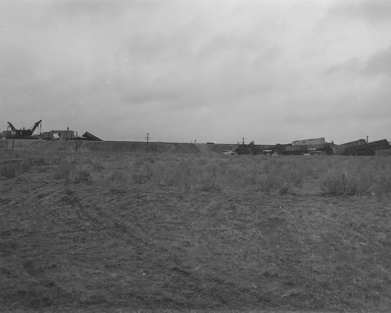 April 9, 1947 Tornado Damage Photo