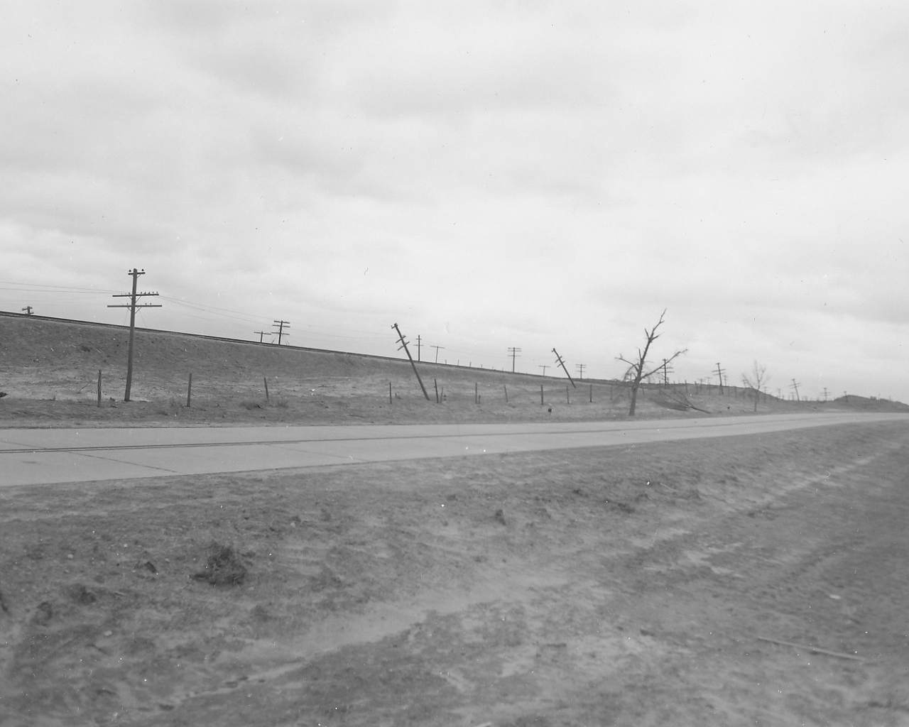 April 9, 1947 Tornado Damage Photo