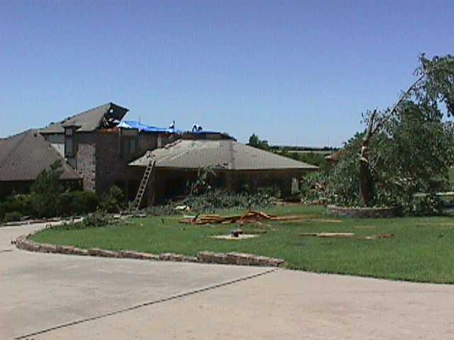 June 13, 1998 Tornado Damage Photo