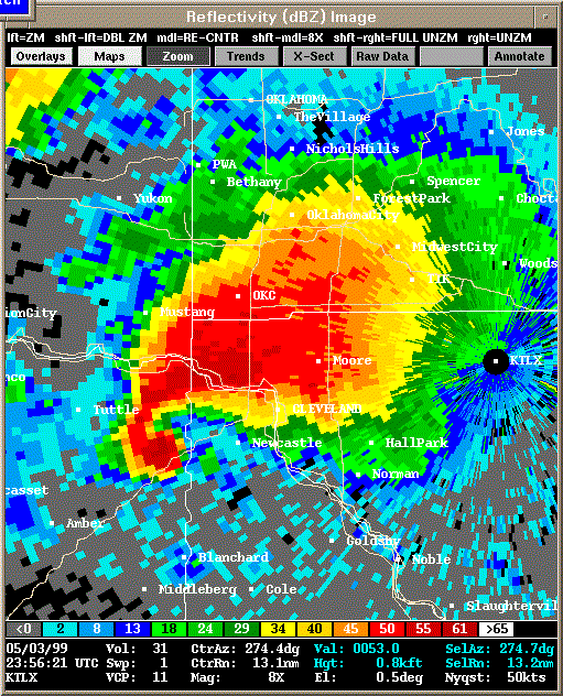 1999 Bridge Creek–Moore tornado - Wikipedia