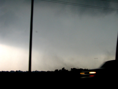Photo of the May 8, 2003 Tornado in Southwest Oklahoma City © Melissa Moon Photo of the May 8, 2003 Tornado in Southwest Oklahoma City © Melissa Moon