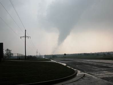 Photo of the May 8, 2003 Tornado near Red Rock, OK © Steve Shiever Photo of the May 8, 2003 Tornado near Red Rock, OK © Steve Shiever