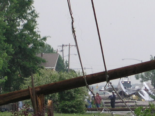 May 9, 2003 tornado damage photo