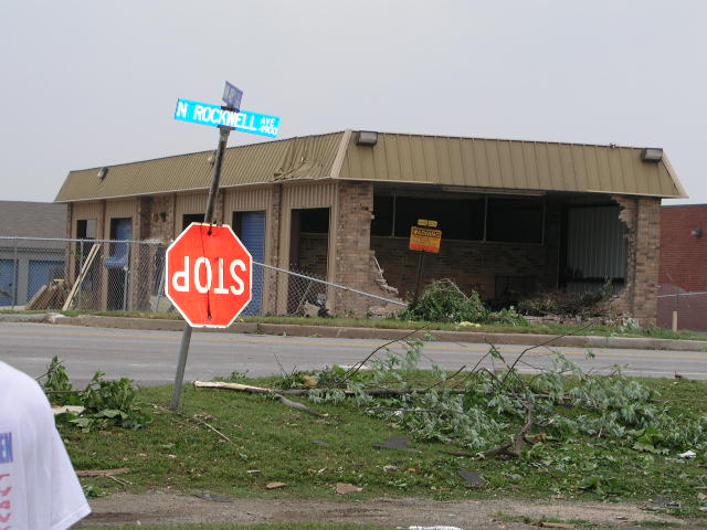 May 9, 2003 tornado damage photo