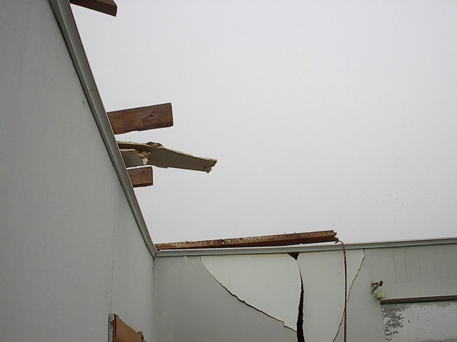 May 9, 2003 tornado damage photo