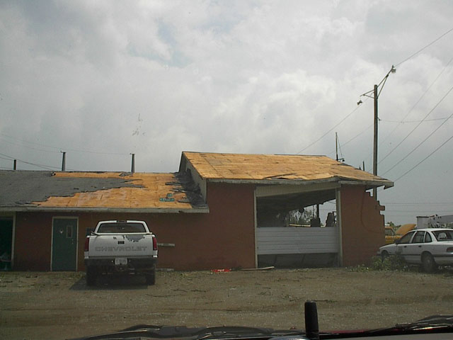 May 9, 2003 tornado damage photo