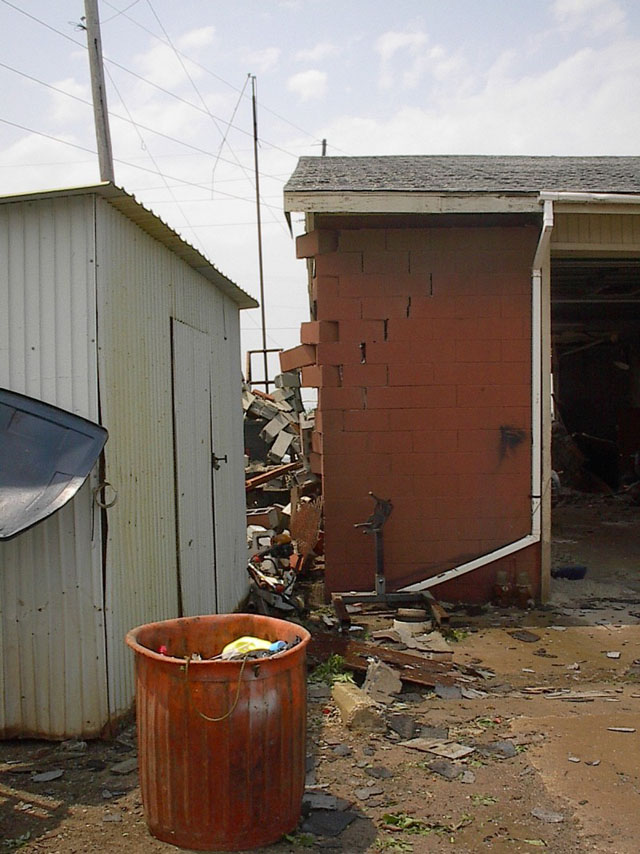 May 9, 2003 tornado damage photo