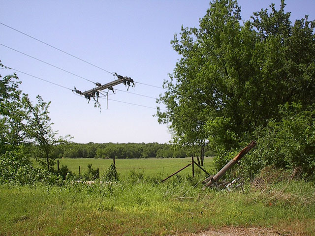 May 9, 2003 tornado damage photo