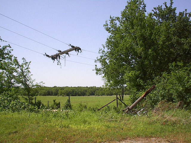 May 9, 2003 tornado damage photo