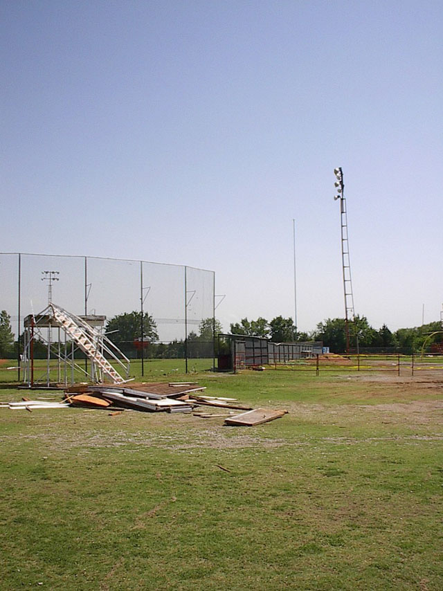 May 9, 2003 tornado damage photo