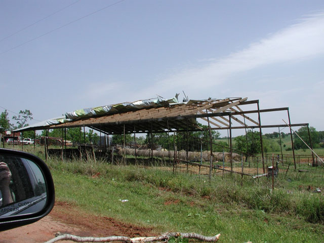 May 9, 2003 tornado damage photo