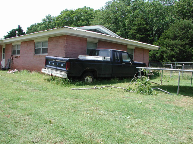 May 9, 2003 tornado damage photo