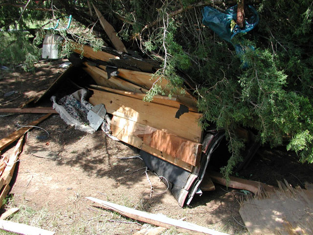 May 9, 2003 tornado damage photo