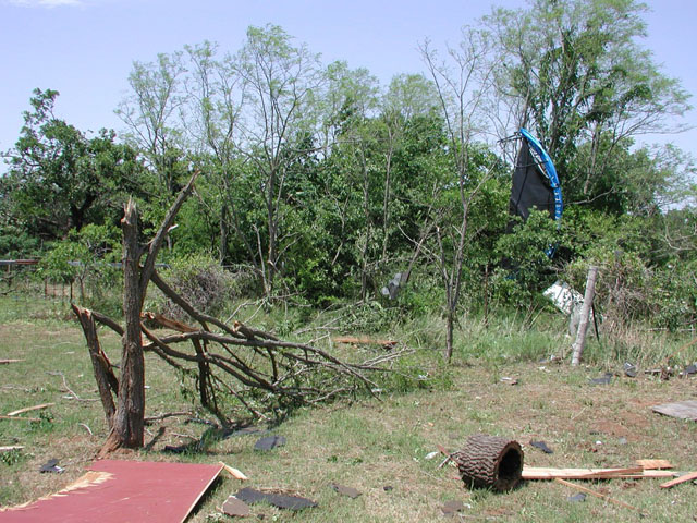 May 9, 2003 tornado damage photo