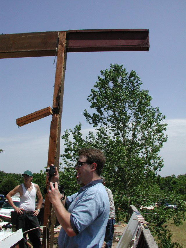 May 9, 2003 tornado damage photo