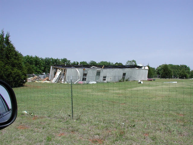 May 9, 2003 tornado damage photo