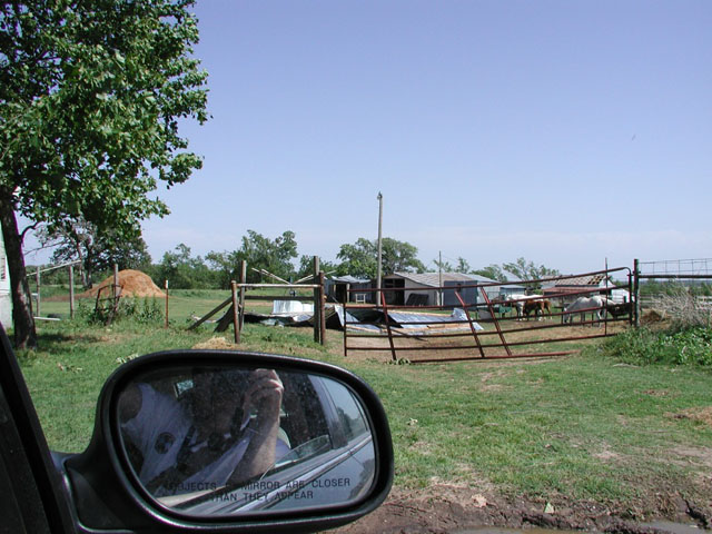 May 9, 2003 tornado damage photo