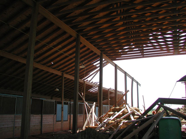 May 9, 2003 tornado damage photo