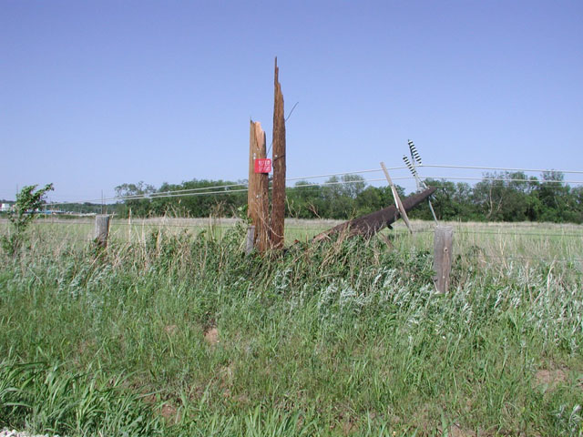 May 9, 2003 tornado damage photo