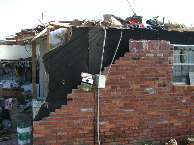 May 9, 2003 tornado damage photo