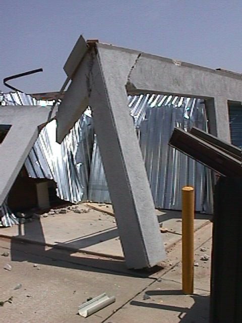 May 9, 2003 tornado damage photo