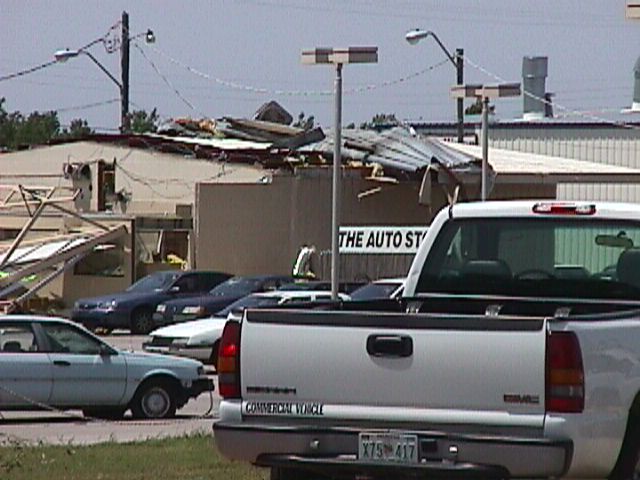 May 9, 2003 tornado damage photo