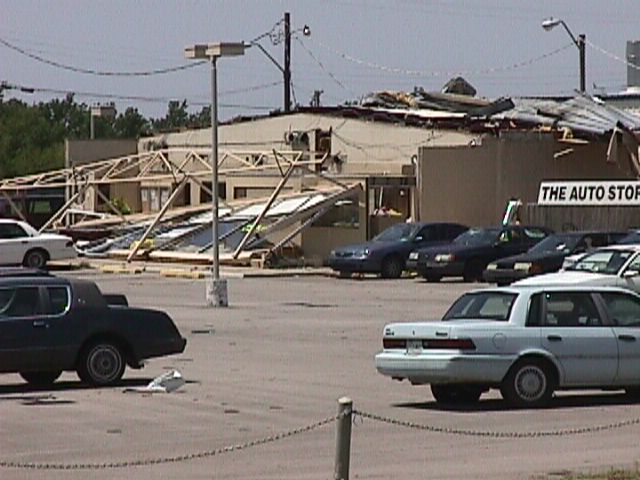 May 9, 2003 tornado damage photo