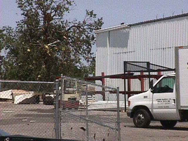 May 9, 2003 tornado damage photo