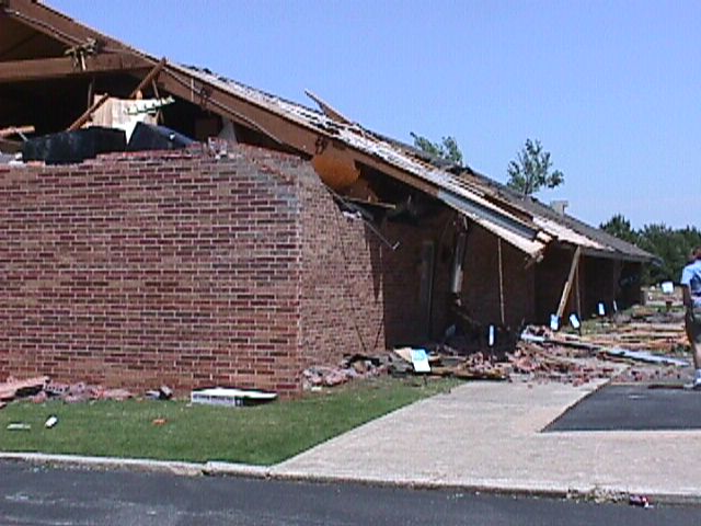 May 9, 2003 tornado damage photo