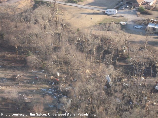 Lone Grove, OK Tornado Damage Photo