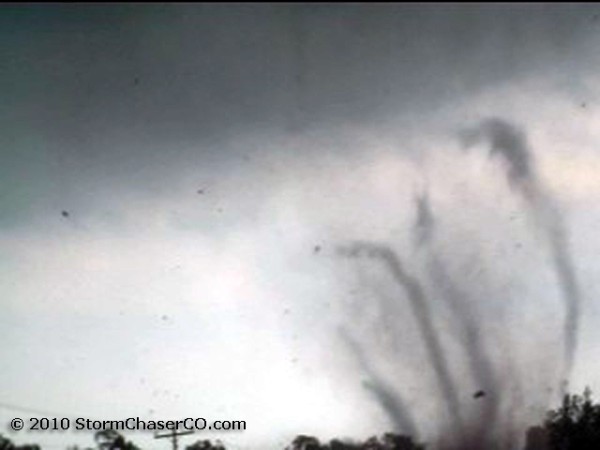 Tornado southwest of Wakita, OK on May 10, 2010