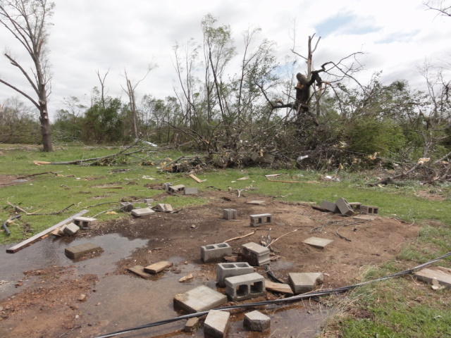 April 14, 2011 Tornado Damage Photo