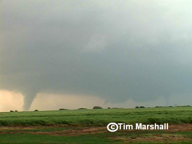 Tornado near Cherokee, OK on April 14, 2012