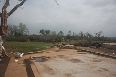 May 19, 2013 Lake Thunderbird-Shawnee, OK Tornado Damage Photo