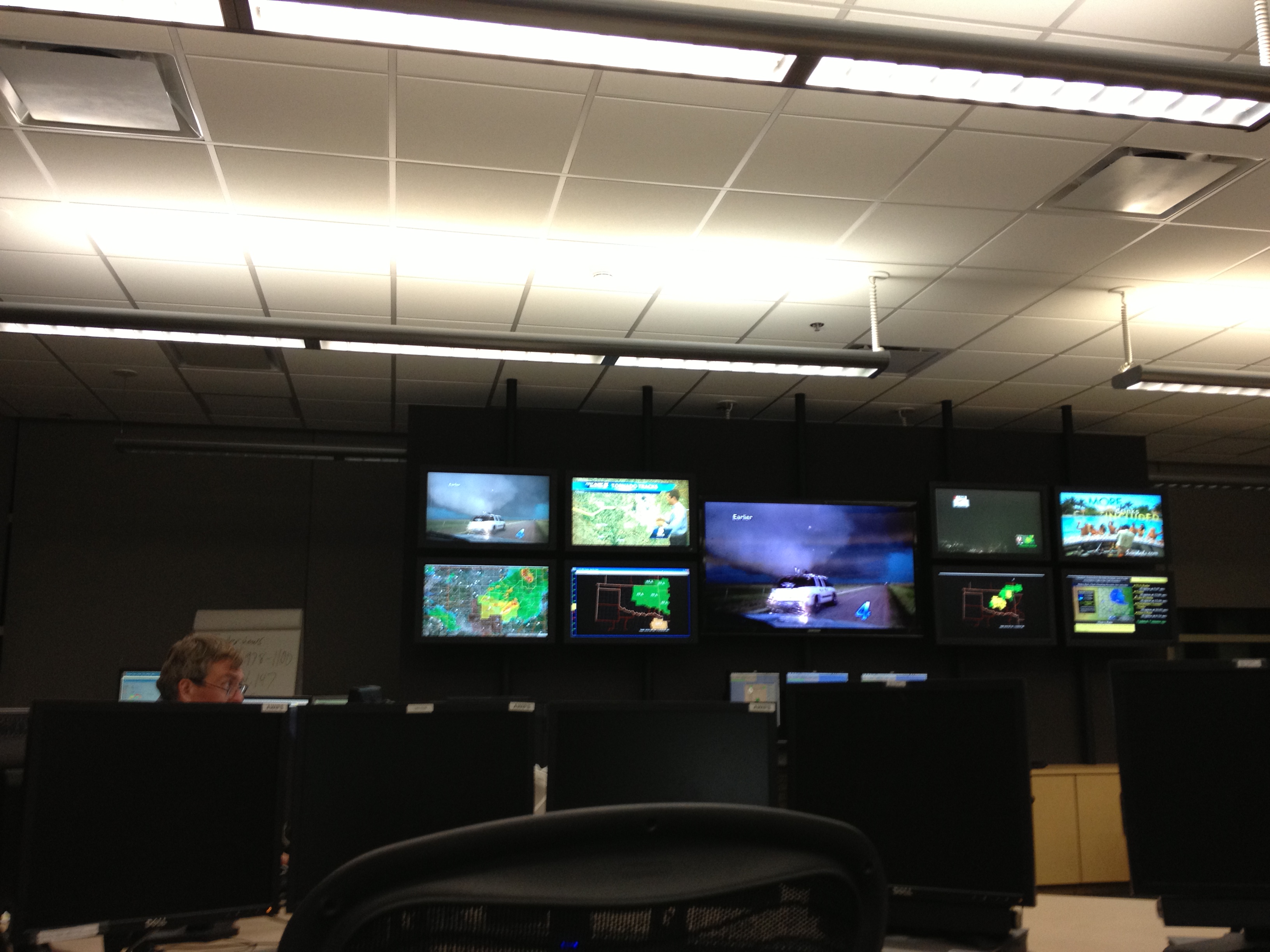 NWS Norman Operations Photos During the May 31-June 1, 2013 Severe Weather/Flooding Event
