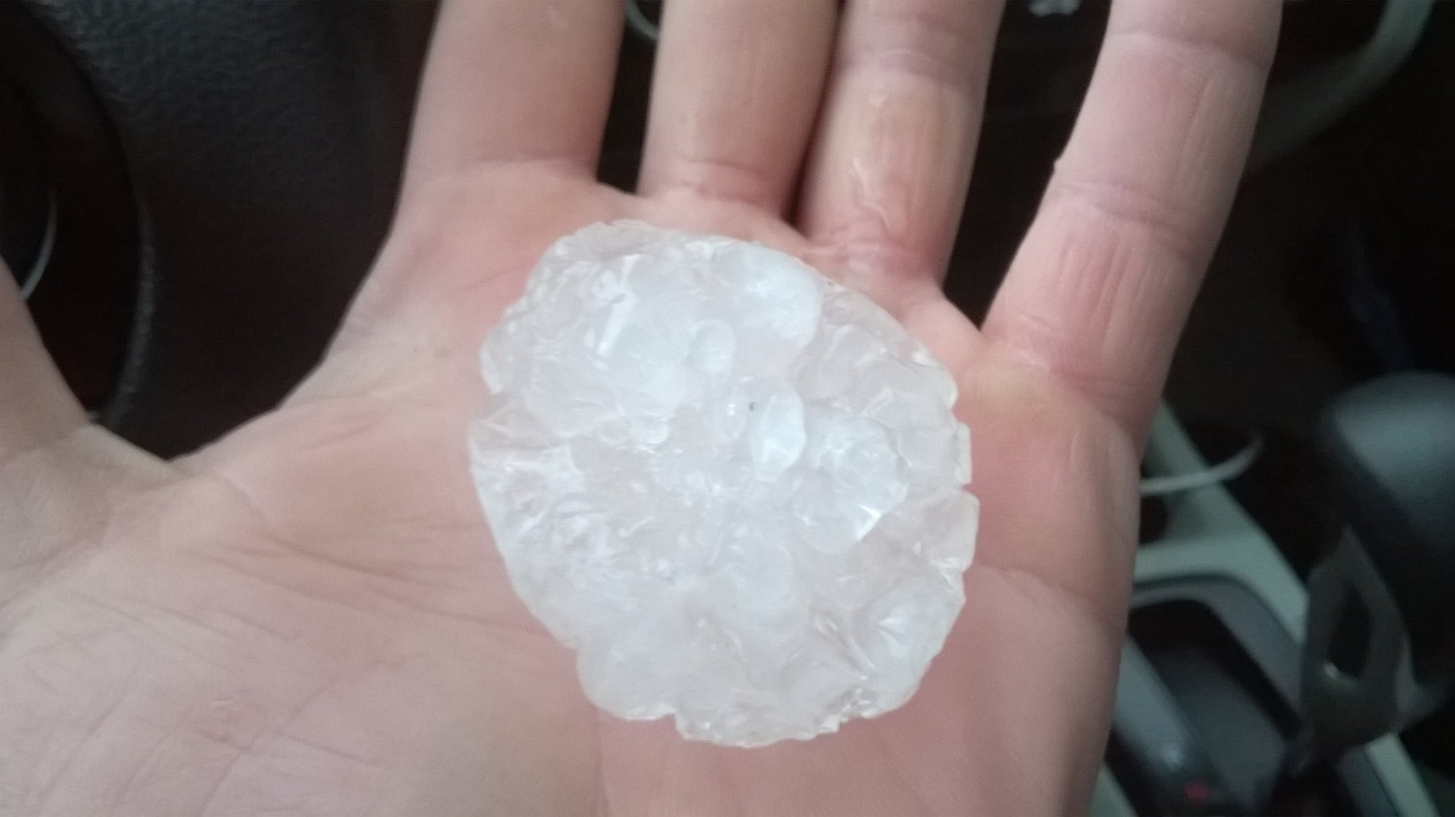 Hailstone Photo