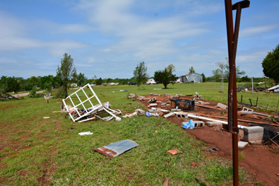 5/06/2015 Amber-Bridge Creek Tornado Damage Photo