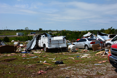 5/06/2015 Amber-Bridge Creek Tornado Damage Photo