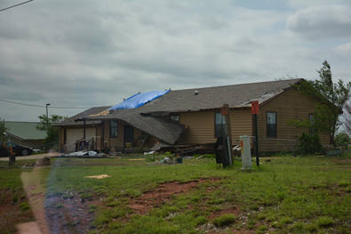 5/06/2015 Amber-Bridge Creek Tornado Damage Photo