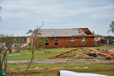 5/06/2015 Amber-Bridge Creek Tornado Damage Photo