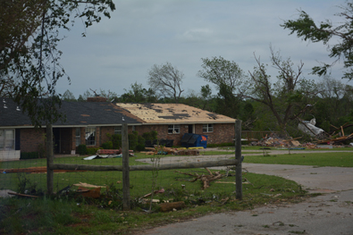 5/06/2015 Amber-Bridge Creek Tornado Damage Photo