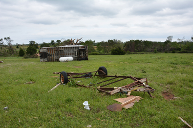 5/06/2015 Amber-Bridge Creek Tornado Damage Photo